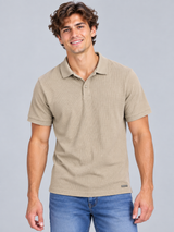 Camiseta Polo Para Hombre Aero Guys Ss Novelty Polo Egret 3749