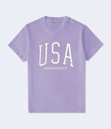 Camiseta Para Hombre Aero Level 1 Graphic Tees Violet Tulip 7979