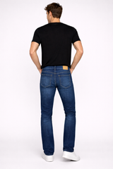 Jean Para Hombre Aero Guys Straight Led Dark Wash 3391