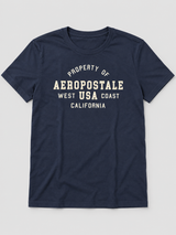 Camiseta Para Hombre Aero Level 2 Graphic Tees Cadet Navy 6258