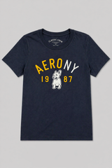 Camiseta para Mujer Aero Graphic Level 2 Cadet Navy 4757