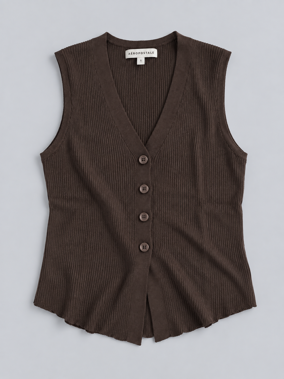 Top Para Mujer Aero Girls Vests Hot Chocolate 4285