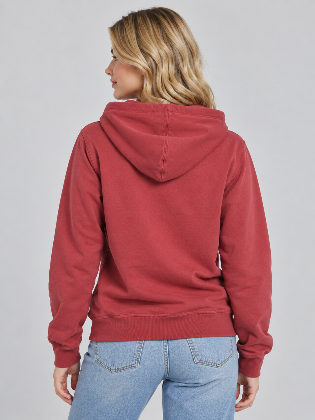 Buzo Para Mujer Aero Girls Fleece Pop Over Pomegranate 4179