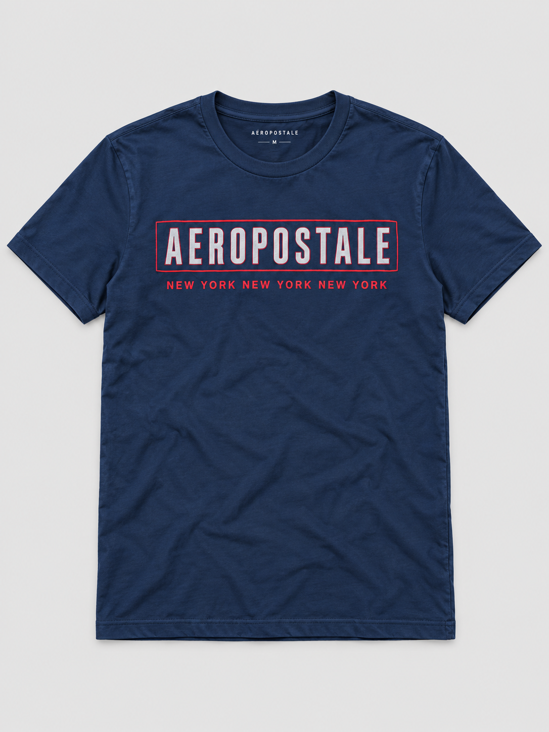 Camiseta Para Hombre Aero Level 2 Graphic Tees Cadet Navy 6276