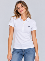 Camiseta Polo Para Mujer Aero Solid Polo Bleach 4164