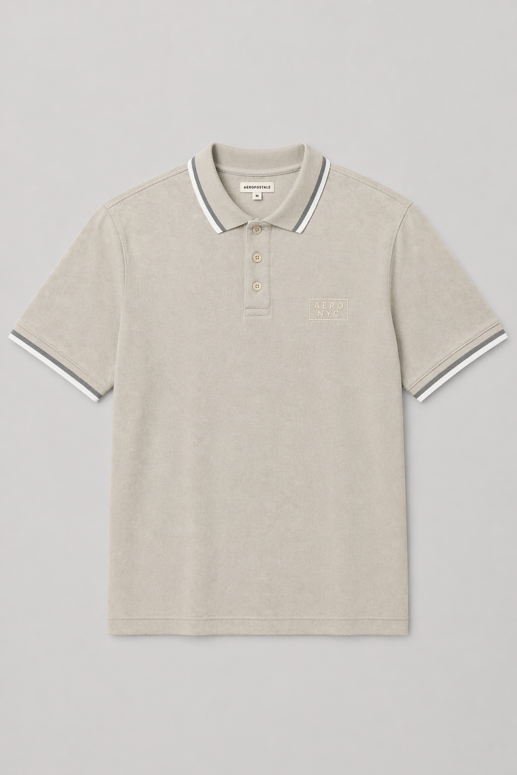 Camiseta Polo Aero Guys SS Novelty Polo Egret 2259