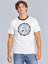 Camiseta Para Hombre  Aero Level 2 Graphic Tees Birch 6203