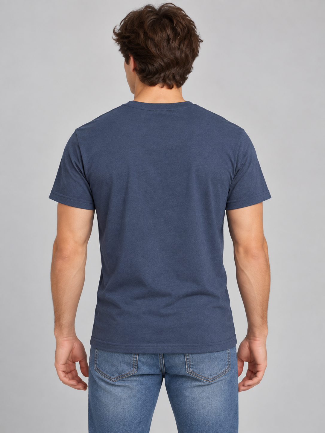 Camiseta Para Hombre Aero Level 2 Graphic Tees Cadet Navy 6279