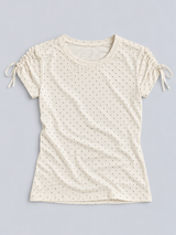 Camiseta Para Mujer Aero Fashion Ss Tofu 4147
