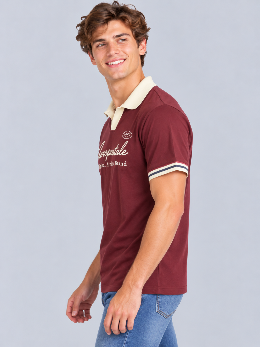 Camiseta Polo Aero Guys SS Novelty Polo Royale 3748