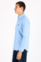 Camisa Para Hombre Aero Guys LS Woven Shirts Cadet Navy 8771