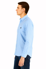 Camisa Para Hombre Aero Guys LS Woven Shirts Cadet Navy 8771
