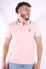 Camiseta Polo Para Hombre Aero Guys SS Novelty Polo Coral Bliss 8786
