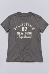 Camiseta Para Hombre Aero Level 2 Graphic Tees Smoked Pearl 6295