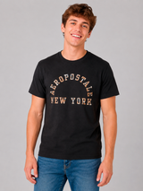 Camiseta Para Hombre Aero Level 1 Graphic Tees Dark Black 6212