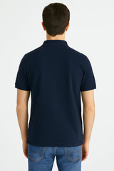 Camiseta Polo Para Hombre Aero Guys Ss Novelty Tango Red 8848