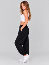 Jogger Para Mujer Aero Girls Knit Pants Dark Black 9448