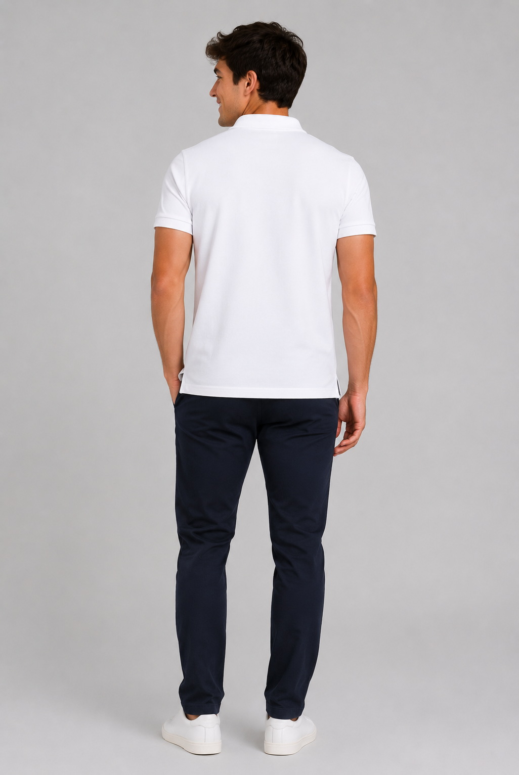 Camiseta Polo Aero Guys SS Solid Polo Bleach 7907