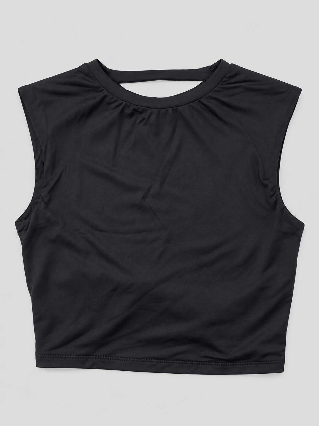 Top Para Mujer Aero Girls Fashion Ss Dark Black 3620