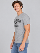 Camiseta Para Hombre Aero Level 2 Graphic Tees Light Heather Grey 5600