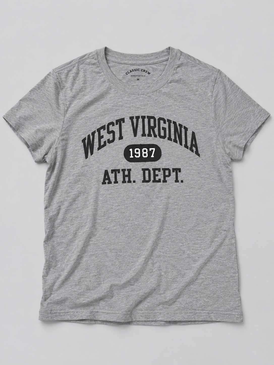 Camiseta Para Hombre Aero Level 2 Graphic Tees Light Heather Grey 5600