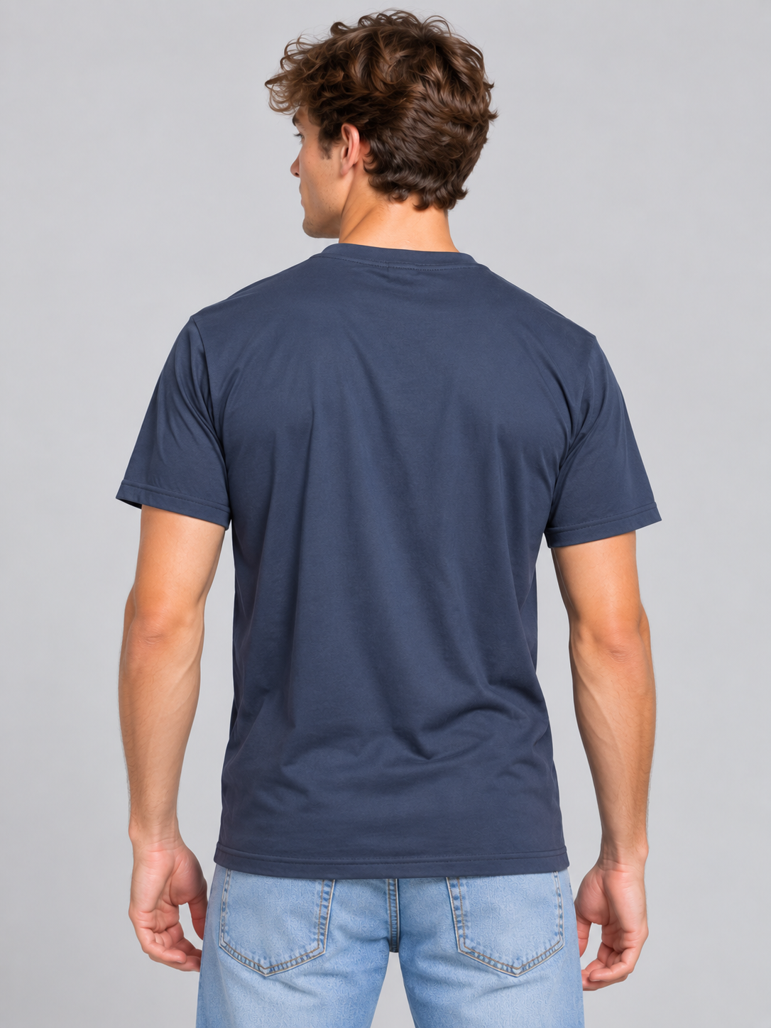 Camiseta Para Hombre Aero Level 2 Graphic Tees Cadet Navy 6210