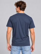 Camiseta Para Hombre Aero Level 2 Graphic Tees Cadet Navy 6210