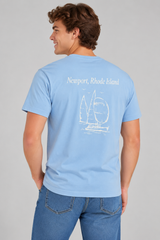 Camiseta Para Hombre Aero Guys Fashion Graphics Kentucky Blue 4693
