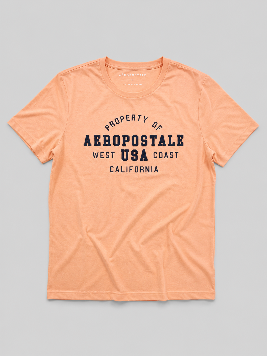 Camiseta Para Hombre Aero Level 2 Graphic Tees Papaya Punch 6258