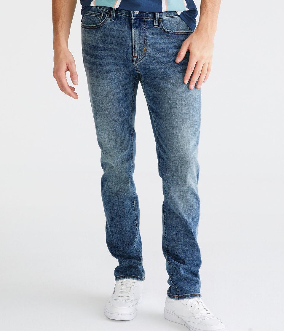 Jean Hombre Aero Guys Skinny Medium Wash 9054