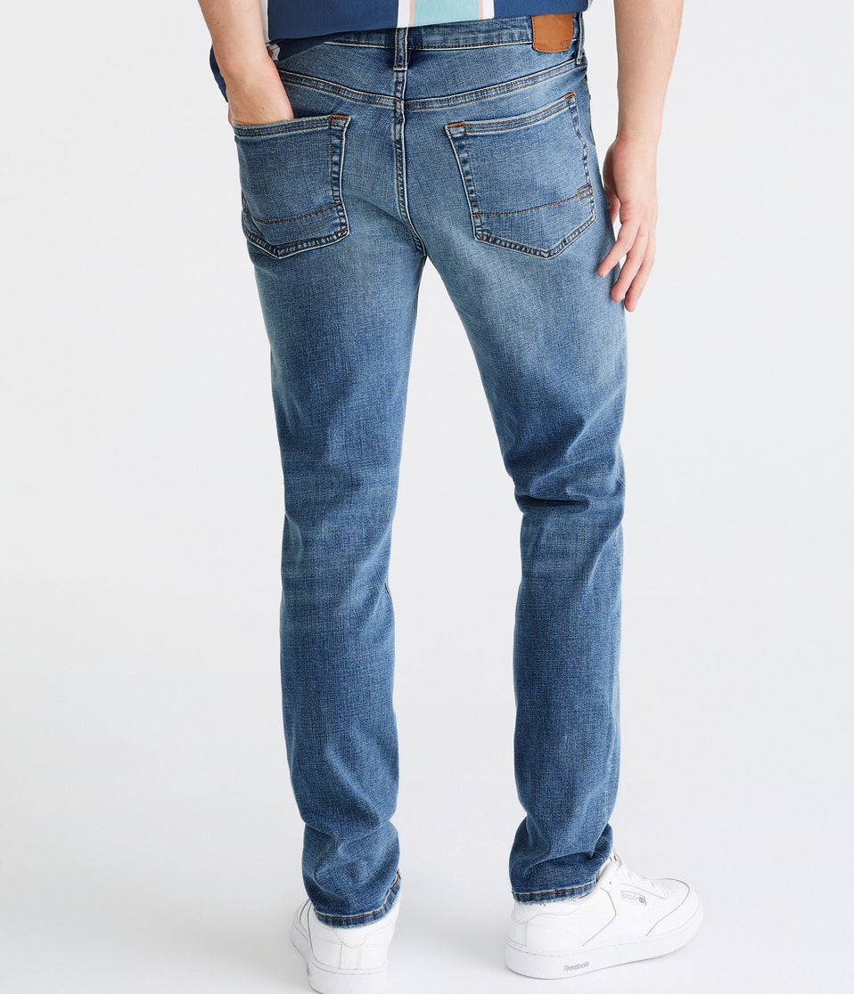 Jean Hombre Aero Guys Skinny Medium Wash 9054