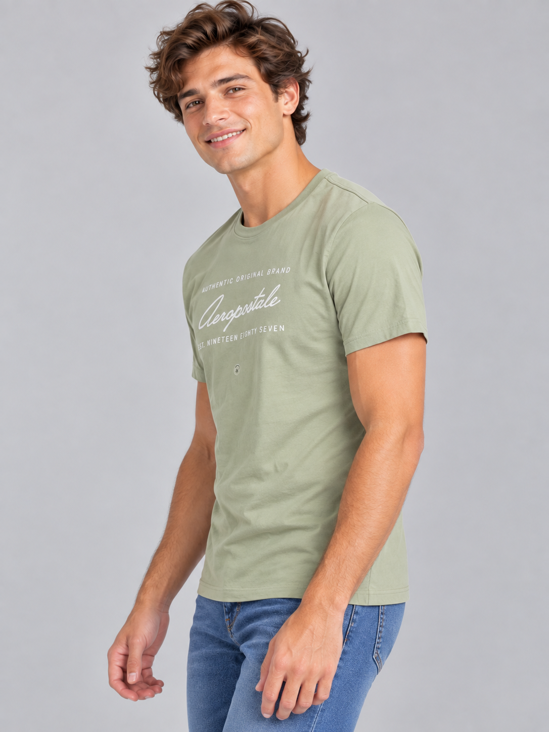 Camiseta Para Hombre Aero Level 1 Graphic Tees Sufr Spray 6213