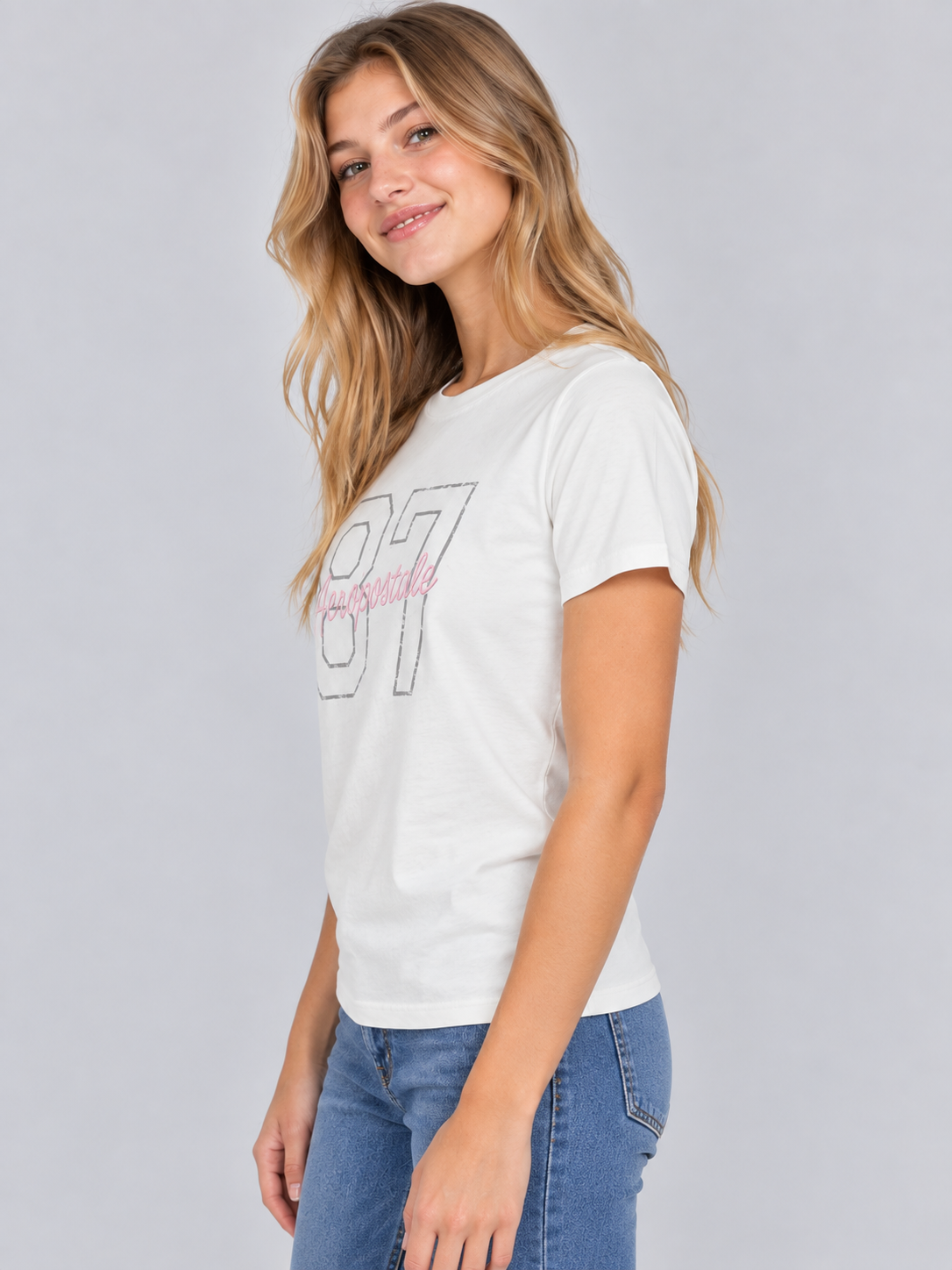Camiseta Para Mujer Aero Graphic Level 2 Birch 6864