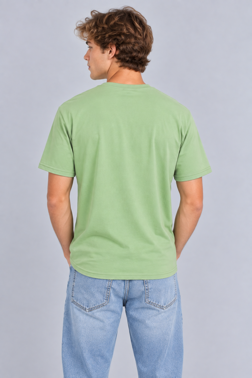 Camiseta Para Hombre Aero Level 2 Graphic Tees Green Turquoise 9296