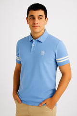 Camiseta Polo Para Hombre Aero Guys SS Novelty Polo Skyway 8786