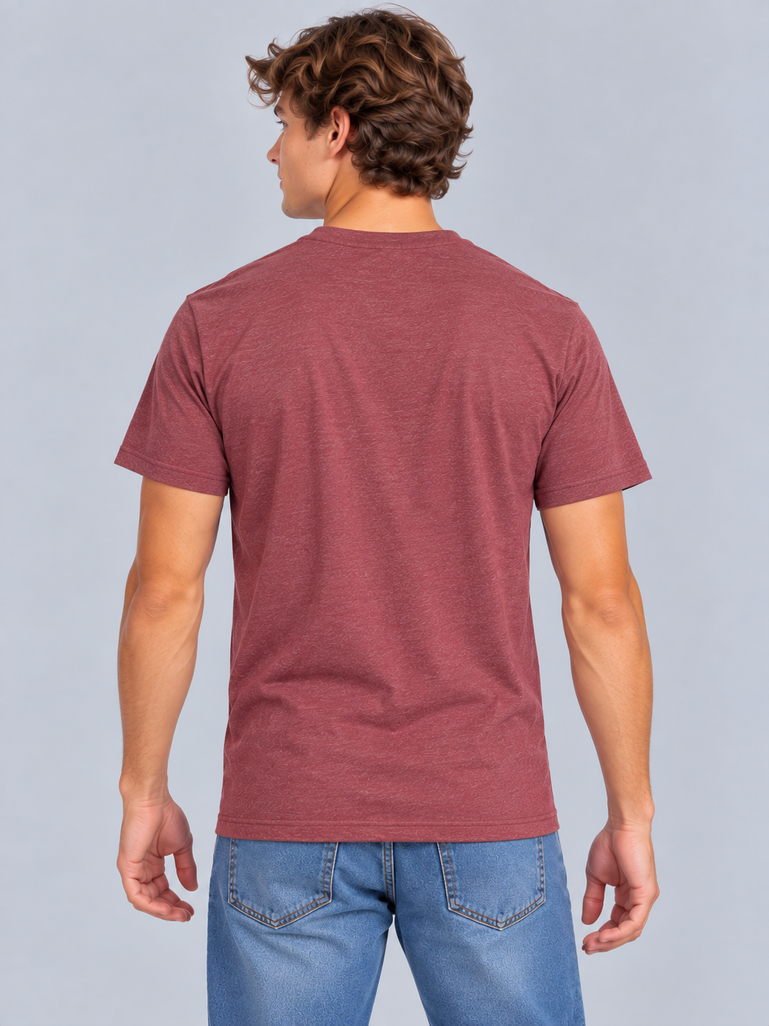 Camiseta Para Hombre  Aero Level 1 Graphic Tees Pomegranate 4463