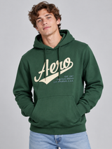 Buzo Para Hombre Aero Guys Popover Hoodies Green Gables 6092