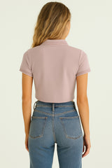 Camiseta Polo Para Mujer Aero Graphic Polo Pink Dream 9697