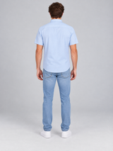 Camisa Para Hombre Aero Guys Ss Woven Shirts Kentucky Blue 1440