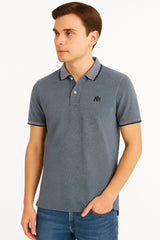 Camiseta Polo Para Hombre Aero Guys SS Novelty Polo Cadet Navy 9834