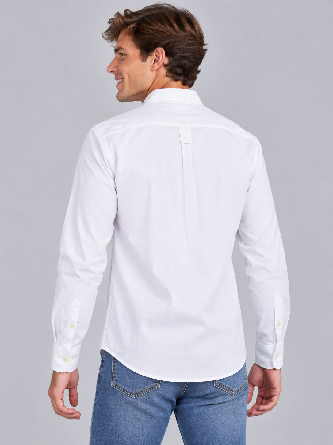 Camisa Para Hombre Aero Guys Ls Woven Shirts Bleach 9962