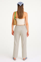 Pantalon Para Mujer Aero BC Woven Pants Cream 9874