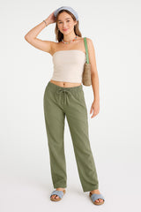 Pantalon Para Mujer Aero BC Woven Pants Smoke Pine 9874