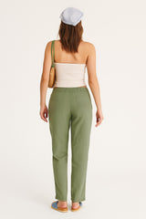 Pantalon Para Mujer Aero BC Woven Pants Smoke Pine 9874
