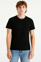 Camiseta Para Hombre Aero BC Fleece Dark Black 9879
