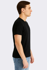 Camiseta Para Hombre Aero BC Fleece Dark Black 9879