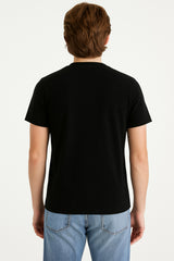 Camiseta Para Hombre Aero BC Fleece Dark Black 9879