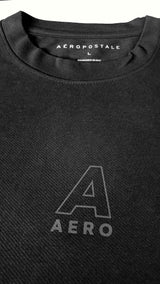 Camiseta Para Hombre Aero BC Fleece Dark Black 9879