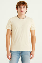 Camiseta Para Hombre Aero BC Fleece Egret 9879