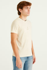 Camiseta Para Hombre Aero BC Fleece Egret 9879